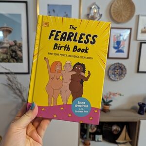 The Fearless Birth Book - Yellow & Pink Cover
